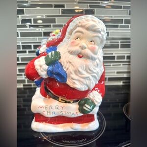 Saint Nicholas Square Santa Cookie Jar